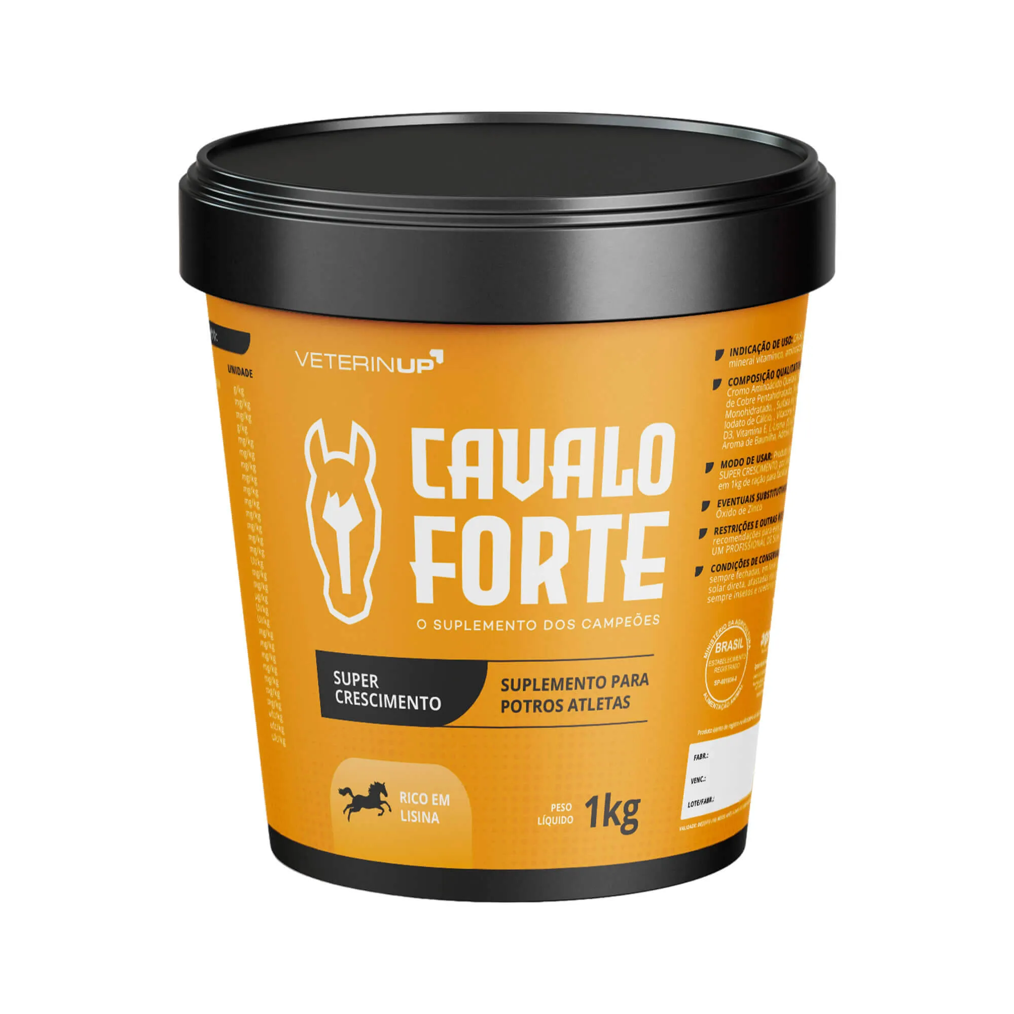 Suplemento Cavalo Forte Super Crescimento 1kg