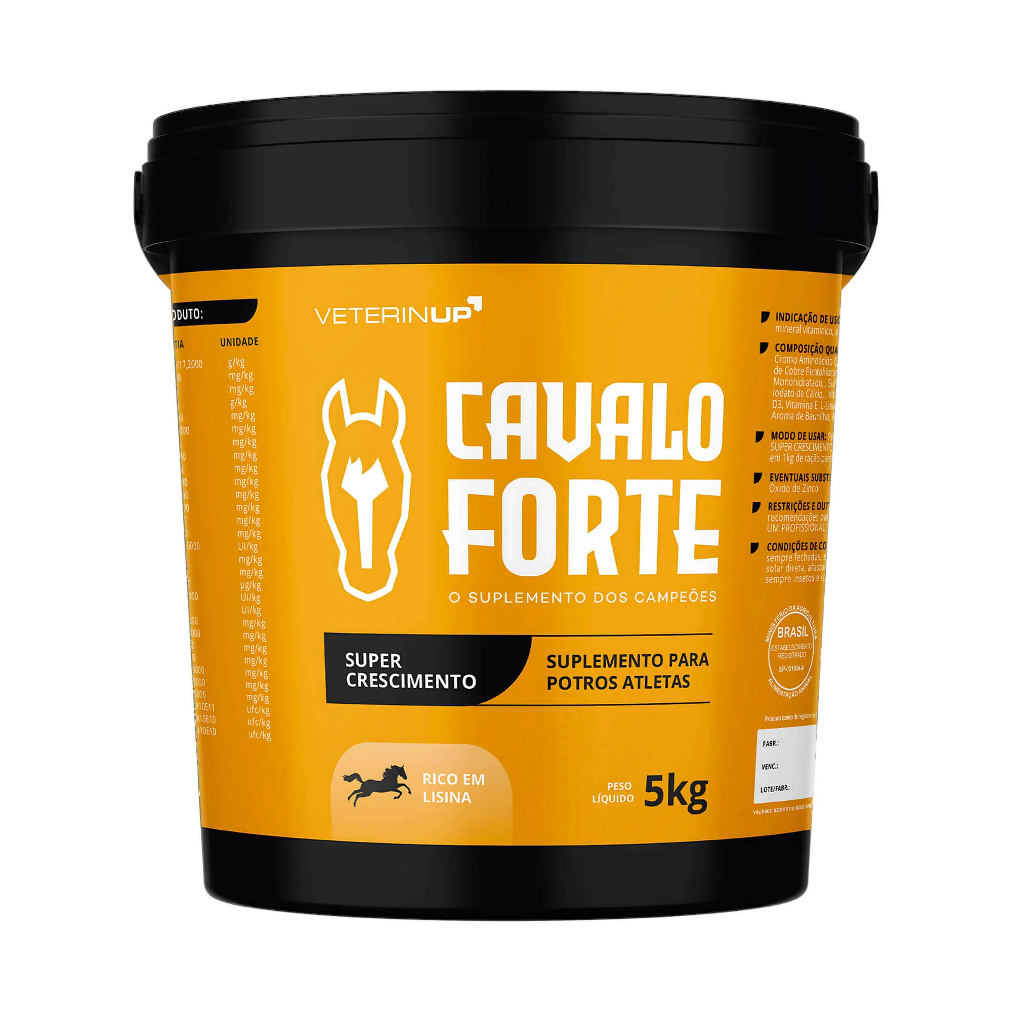 Suplemento Cavalo Forte Super Crescimento 5KG