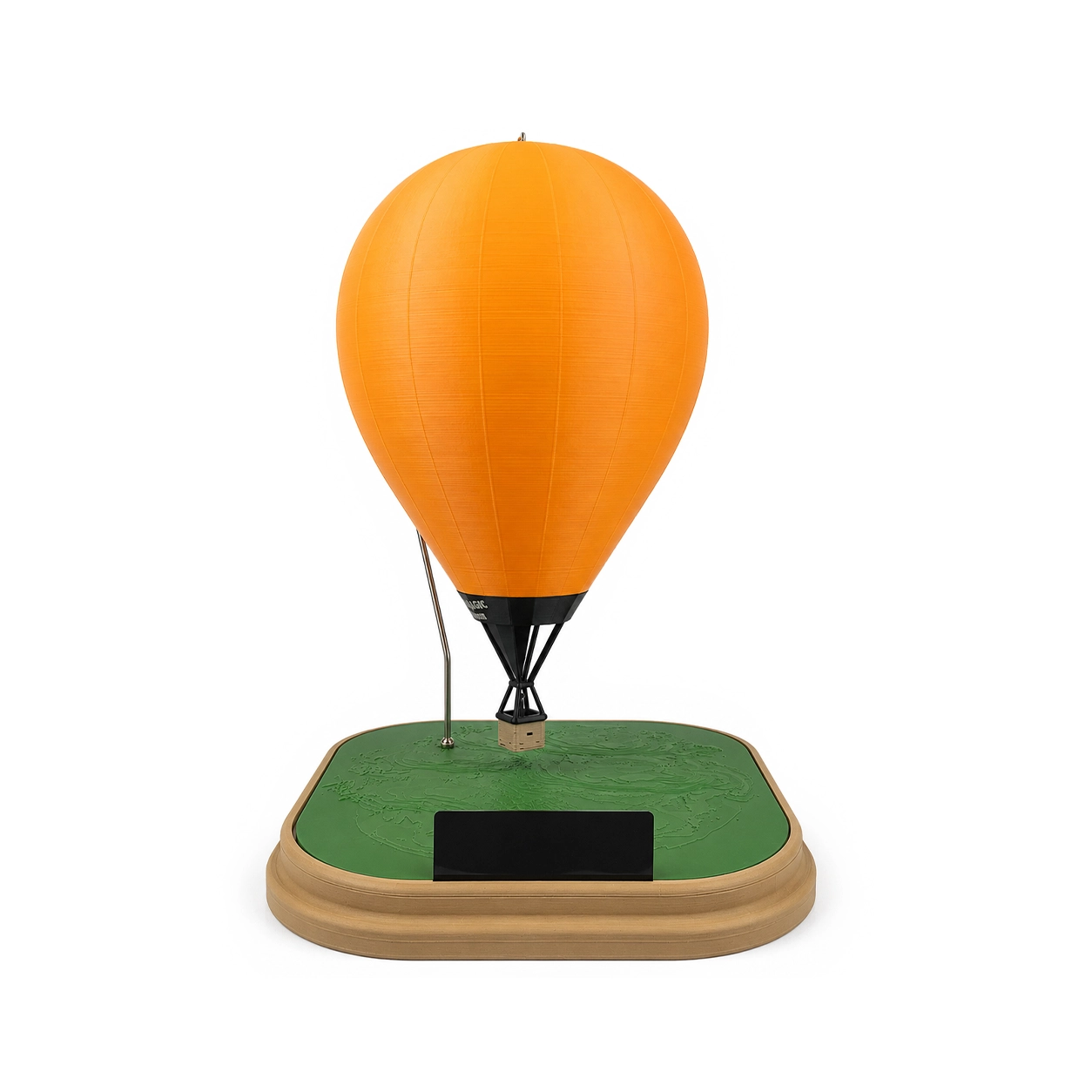Miniatura Balão de Ar Quente Laranja Aeromagic