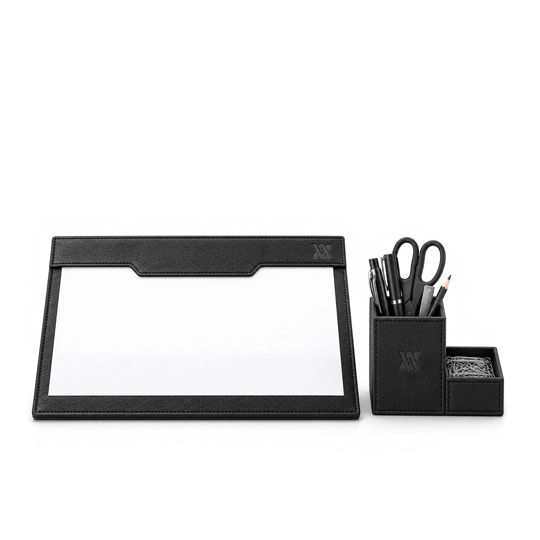Kit Porta Caneta/clips e Risque Rabisque A4 Office Designer
