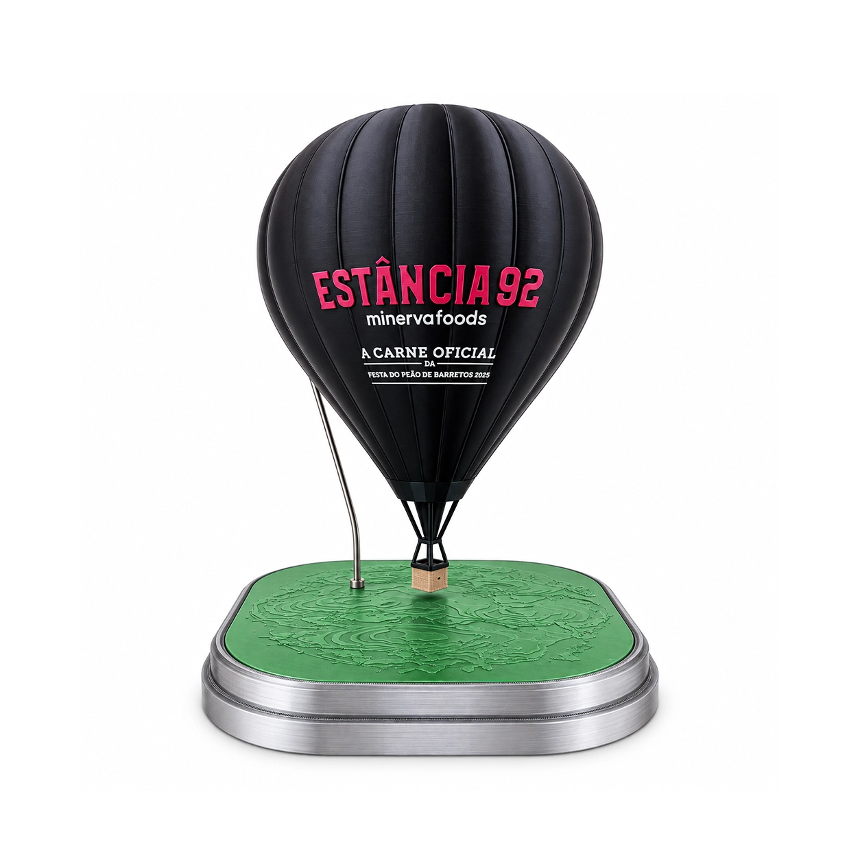 Mini Verso Miniatura Balão de Ar Quente Estância 92 Minerva