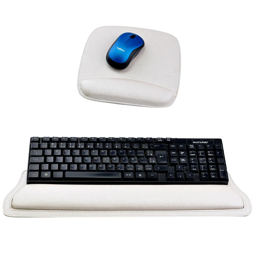 Kit Mouse Pad e Apoio de Teclado Prada - Vayly VY8901