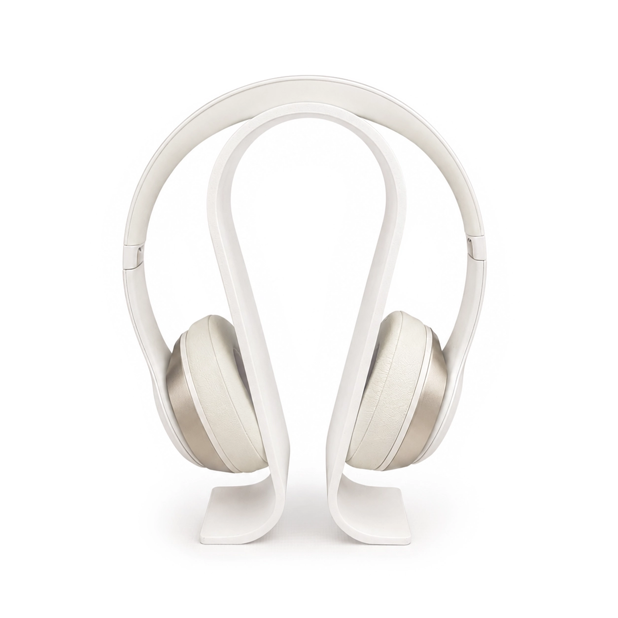 Suporte para Headphone de Mesa Branco