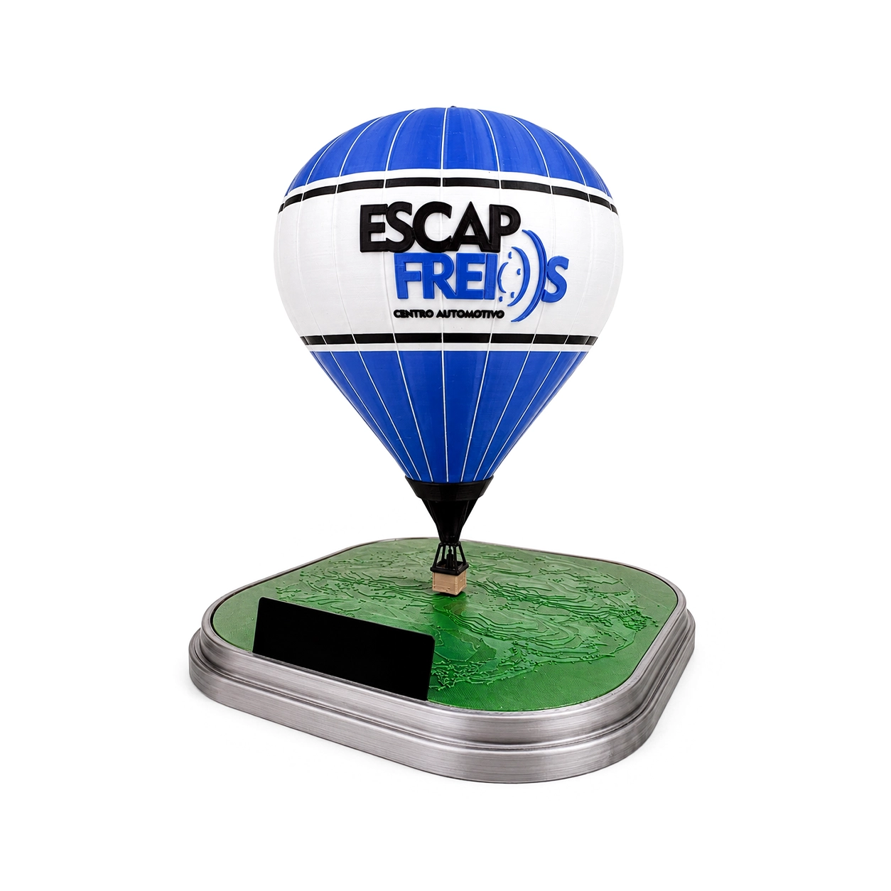 Mini Verso Miniatura Balão de Ar Quente Escap Freios Centro