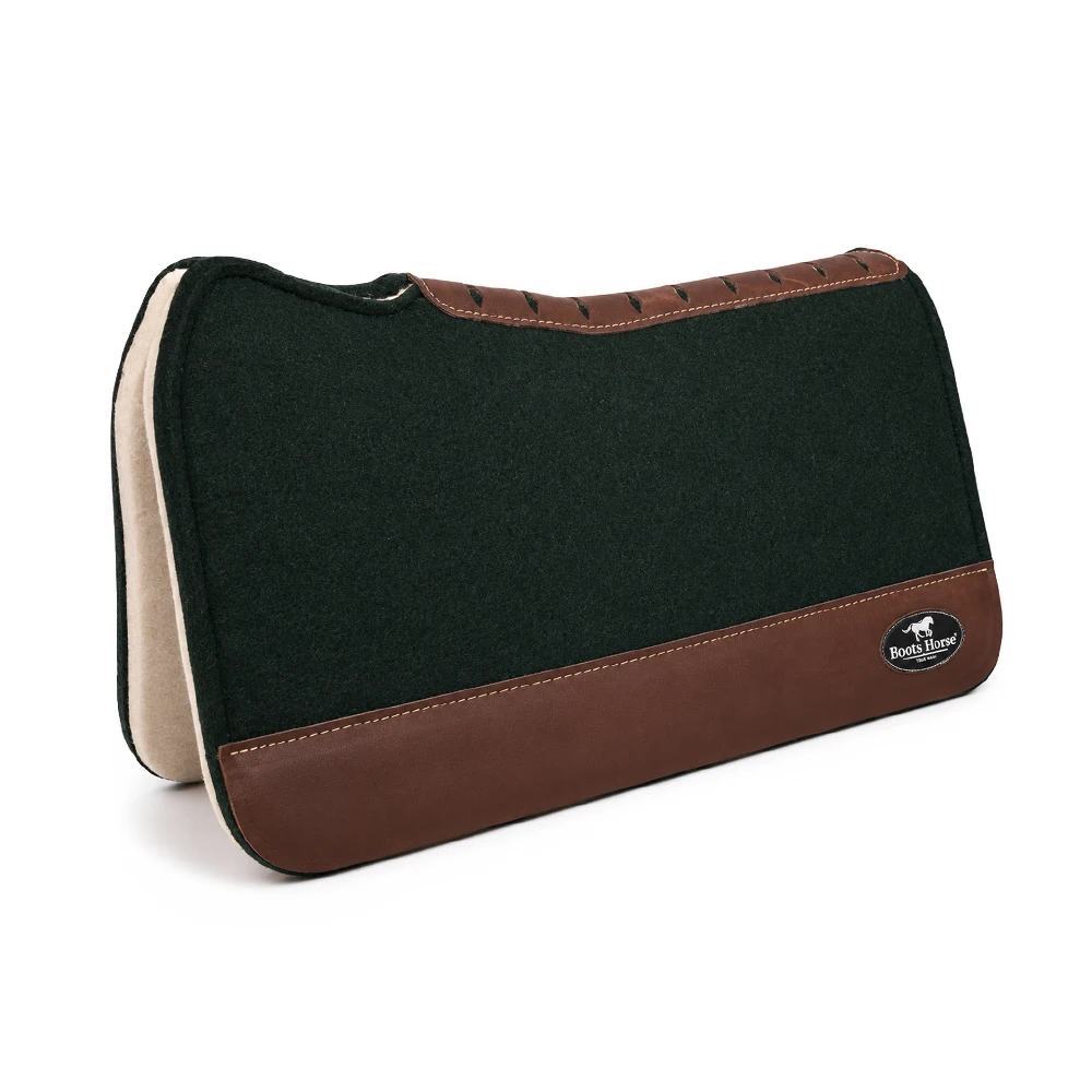Manta Tambor Open Pad Wool Verde Militar Boots Horse