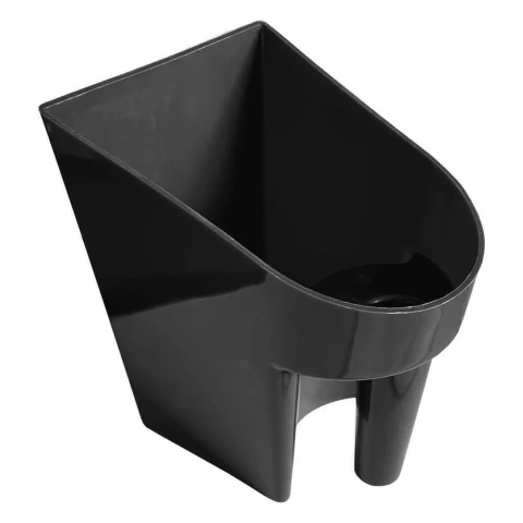Medidor de Ração para Cavalo 1,2 kg em Plástico Preto