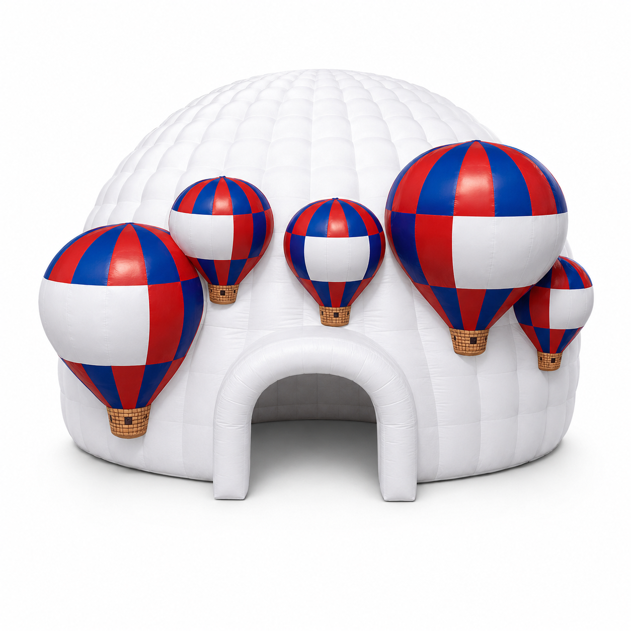 Inflatech Tenda Iglu Inflável 8x15 Metros para Eventos
