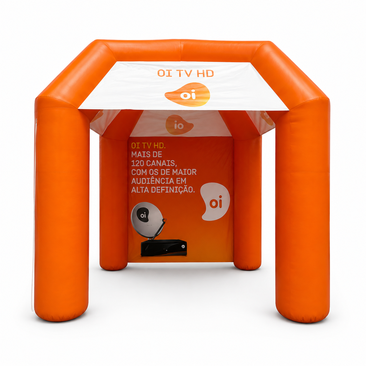 Tenda Inflável 3X3 Metros Inflatech Personalizada com Motor