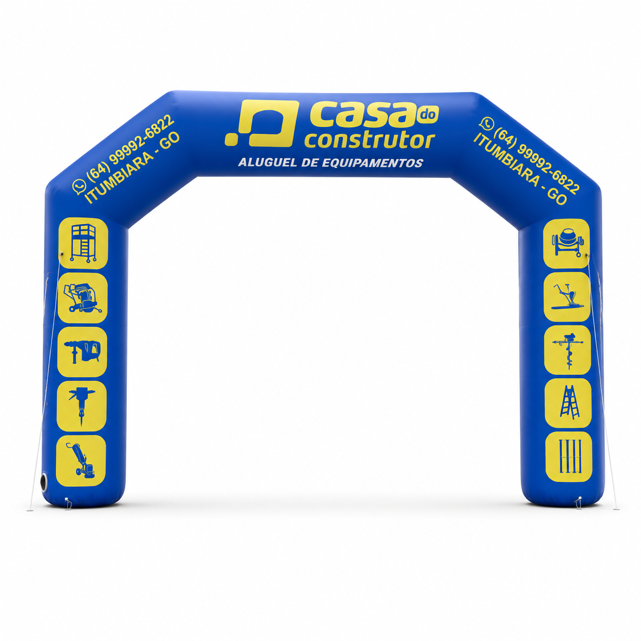 Inflatech Portal Inflável 3x4 Personalizado para Eventos